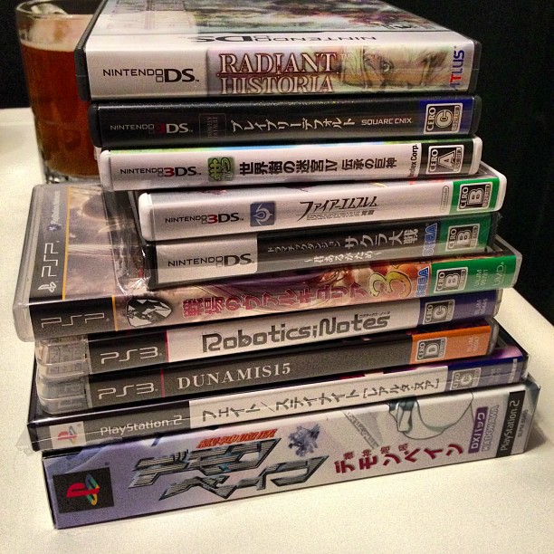 Aha, the game pile doesn’t stop from getting taller.