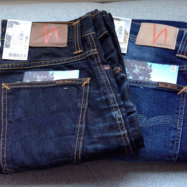 I got me some more Nudie Jeans.