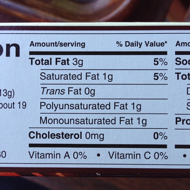Just realizing how much iOS 7 looks like Nutrition Facts.